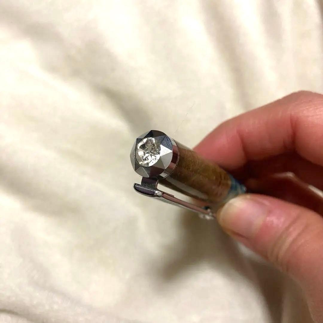 美麗　 地球柄　スライド式　ボールペン　外国製