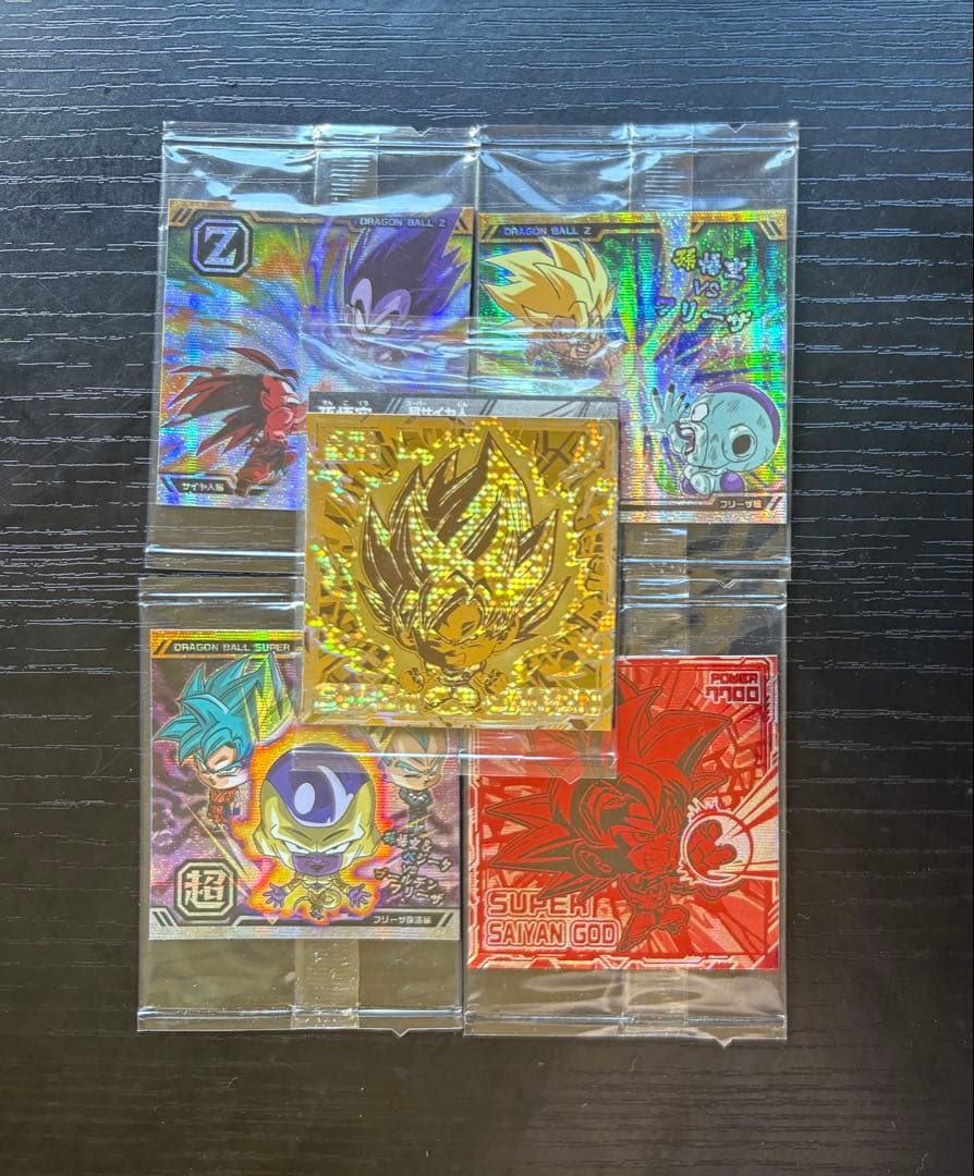 ドラゴンボール ウエハース 両面金 ＋‪α