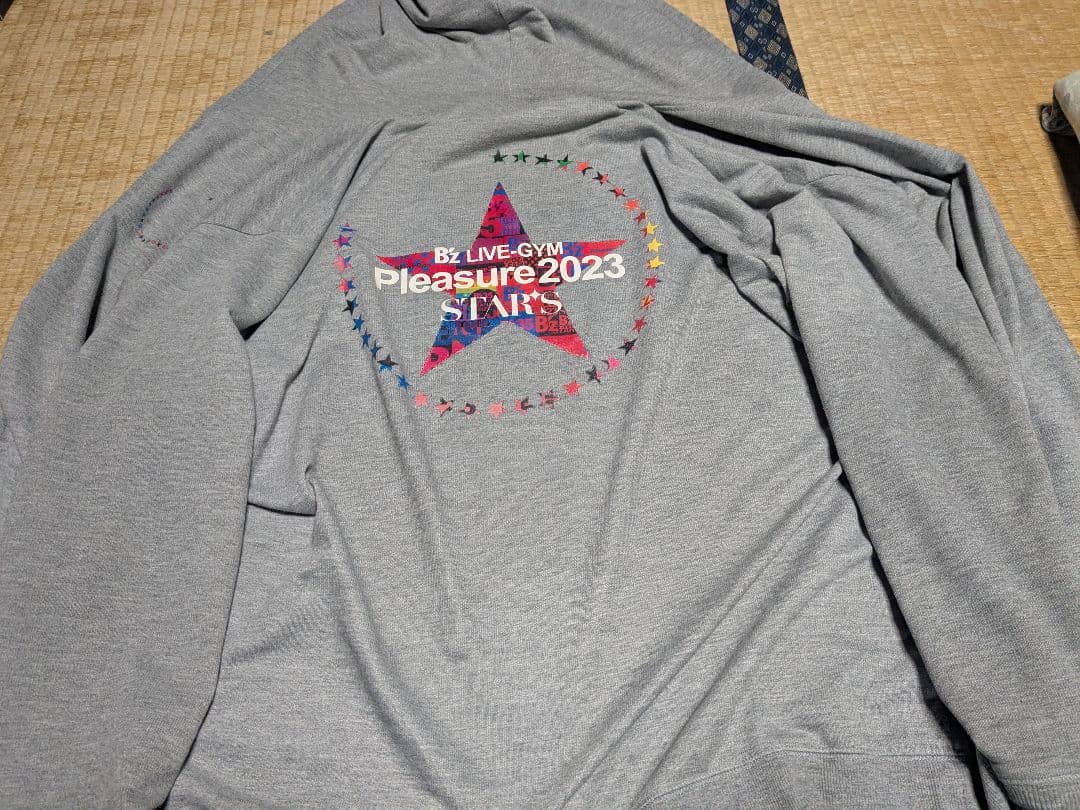 B’z Pleasure2023 STARSパーカー2XL