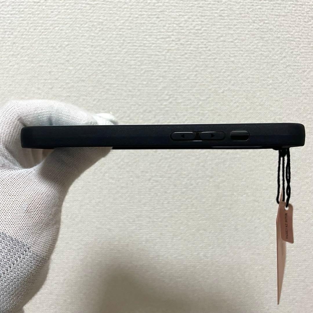 【新品】miumiu iPhone13proケース ミュウミュウ　ロゴ ブルー