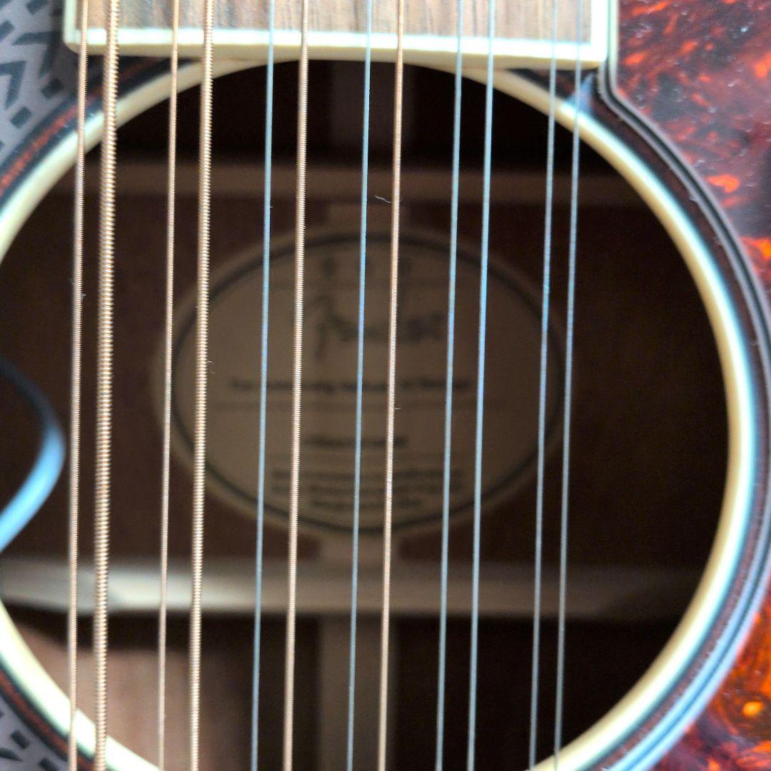 美品　フェンダー 12弦アコースティックギター