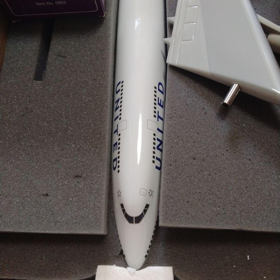 ボーイング 747-400 UNITED Air 1/100 USA製