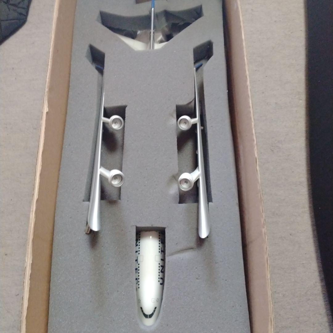 ボーイング 747-400 UNITED Air 1/100 USA製