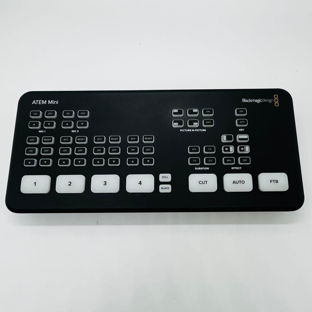 ブラックマジックデザイン　ライブプロダクションスイッチャー ATEM Mini