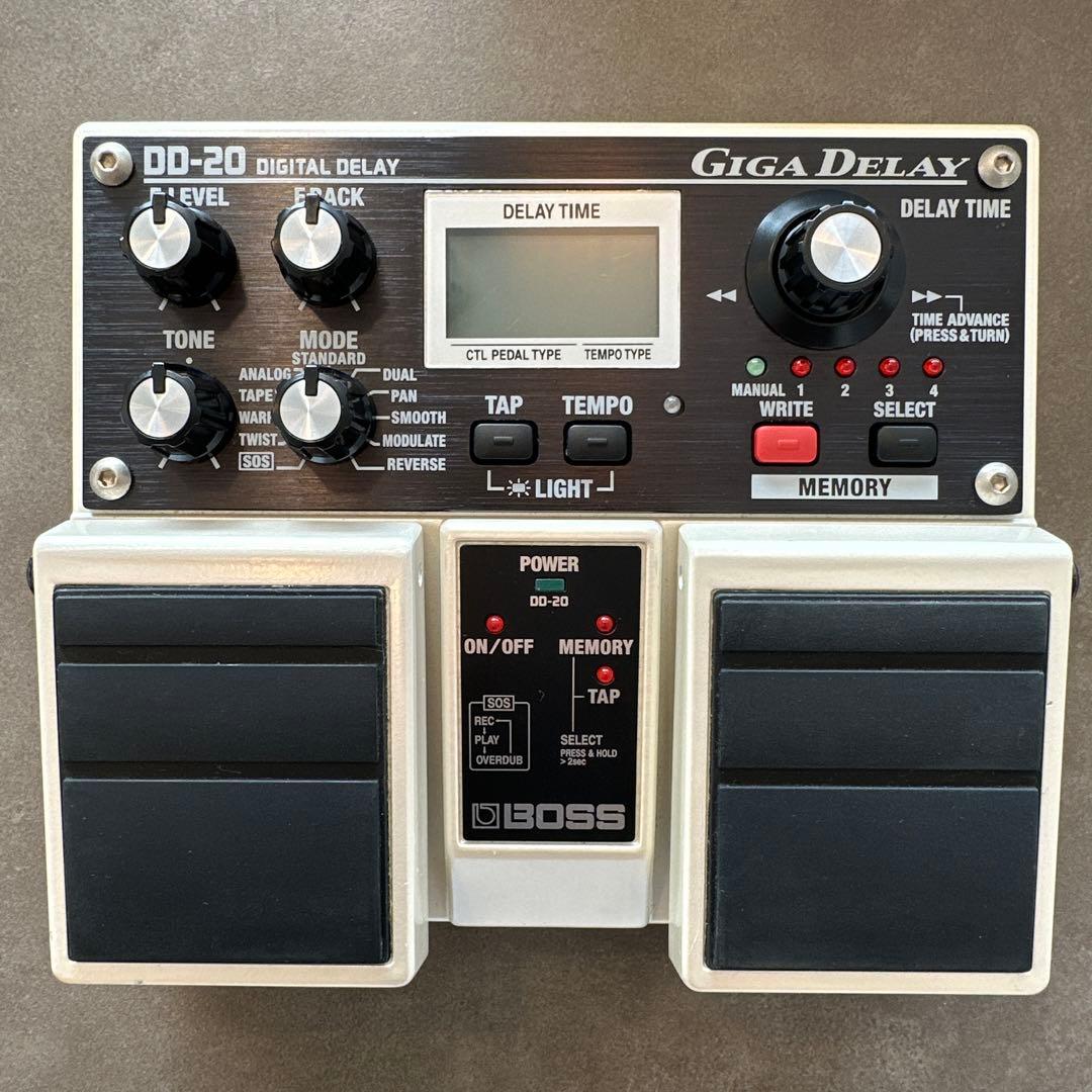 【動作確認済み・取説・箱付き】BOSS DD-20 デジタルディレイ