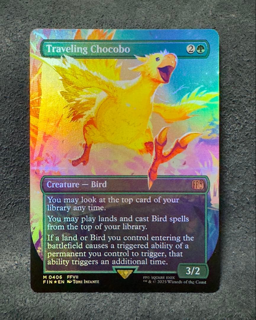 《旅するチョコボ/Traveling Chocobo》【Foil】(406)EN