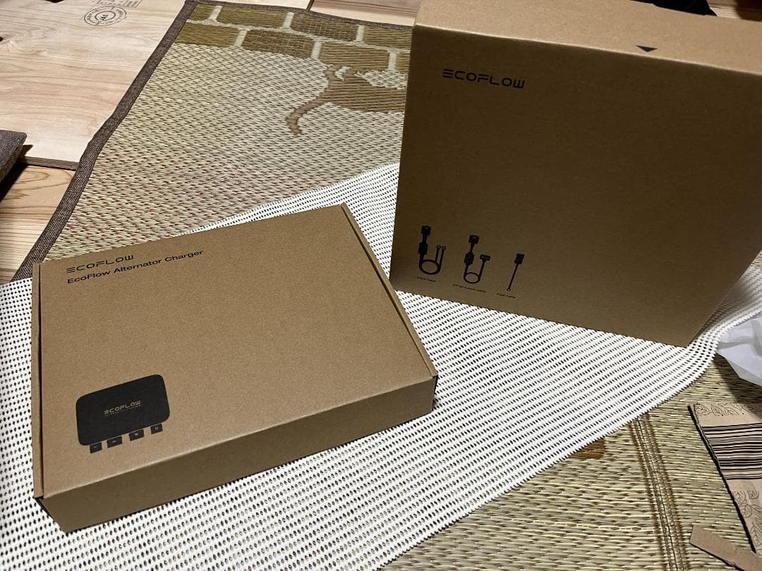 EcoFlow 800w オルタネーターチャージャー（XT60ケーブル）