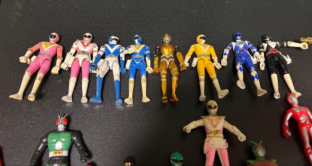 特撮ヒーロー フィギュア47個