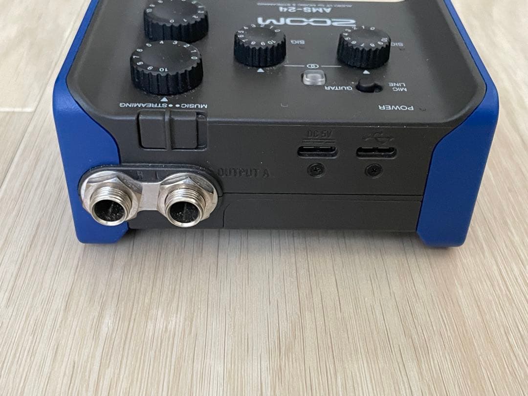 ZOOM AMS-24 オーディオインターフェイス 元箱付