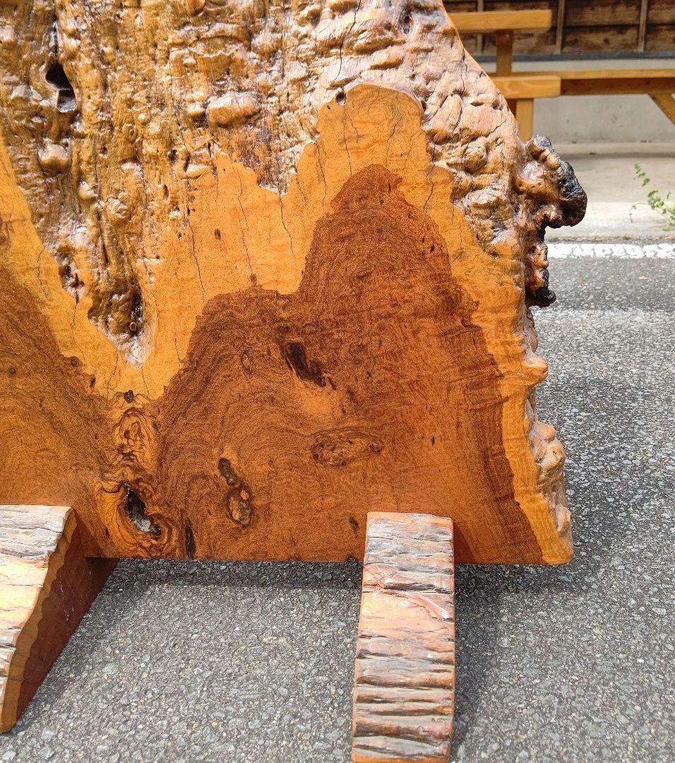 (未使用)　花梨　衝立　花梨瘤