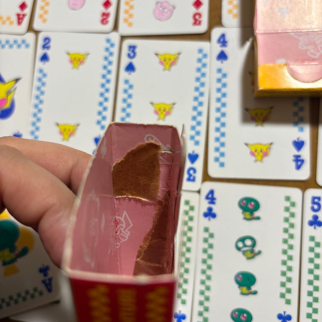 ポケモン　PiPiPiアドベンチャー　 トランプ　ちゃお　レトロ　月梨野ゆみ