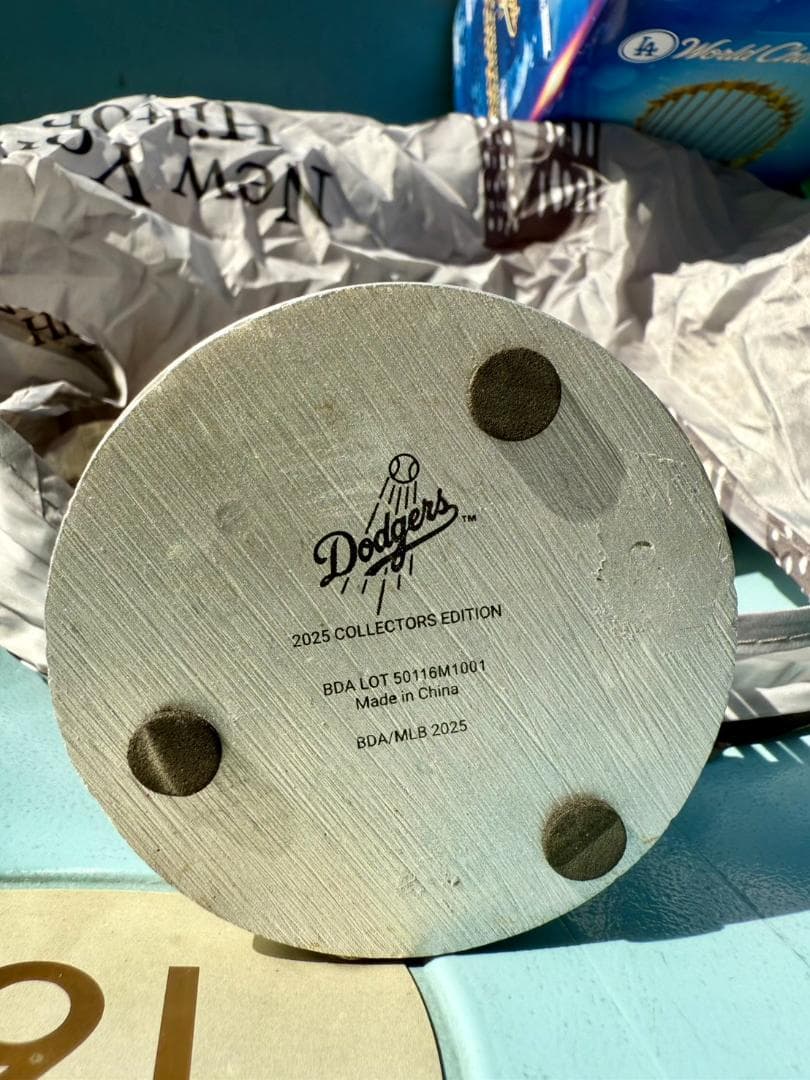 【非売品・限定品】LA Dodgers2024ワールドシリーズレプリカトロフィー