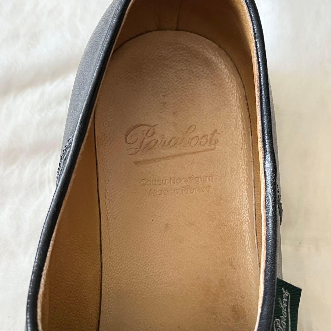 美品✨PARABOOT パラブーツ　715604 ミカエル　レザーシューズ　黒