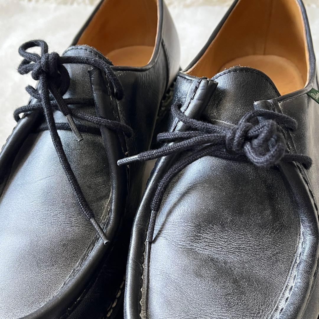 美品✨PARABOOT パラブーツ　715604 ミカエル　レザーシューズ　黒