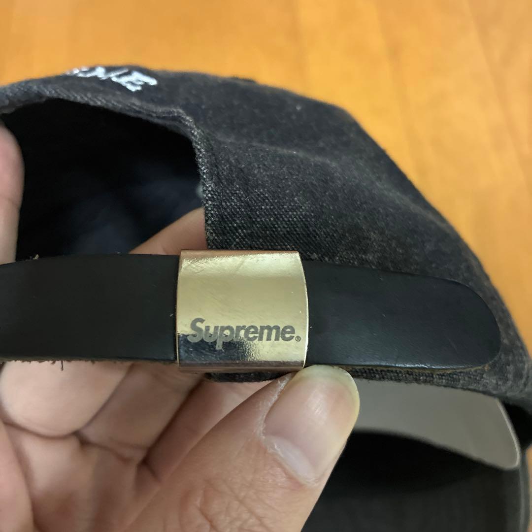 SUPREME ダークグレー キャップ