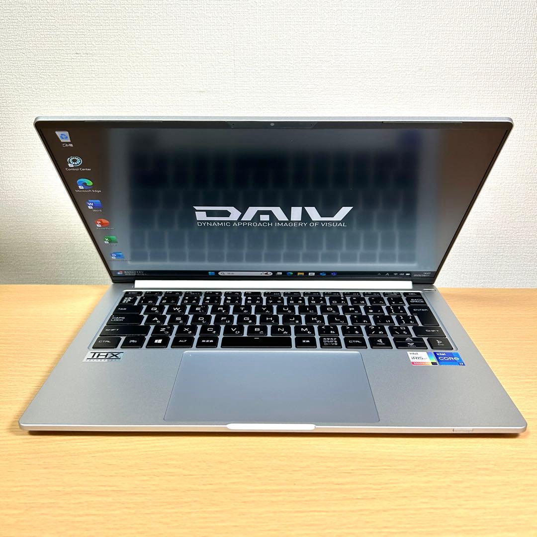 美品 DAIV 4P i7 512GB 32GB バッテリー超良好 Office
