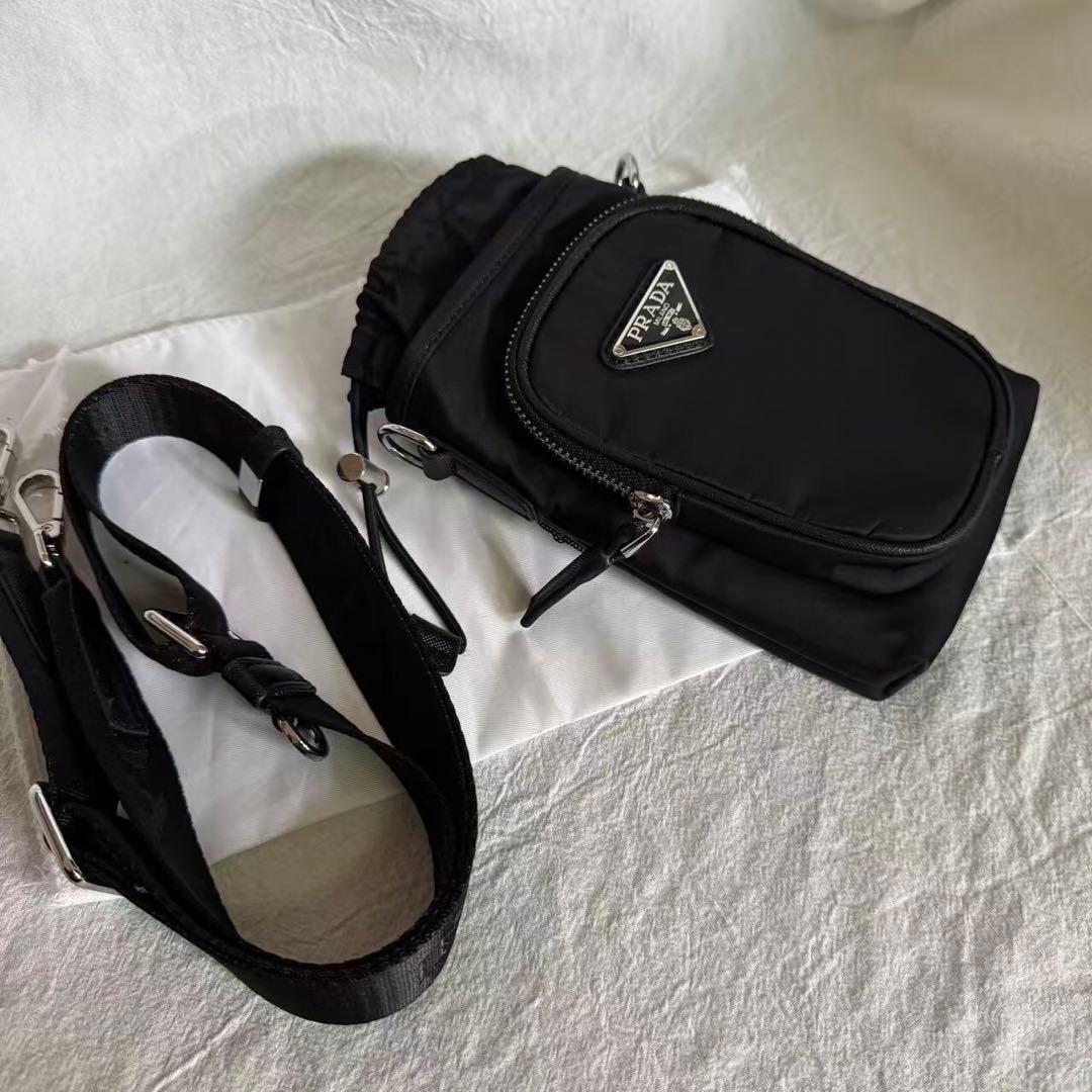 ノベルティ ナイロン ショルダーバッグ ブラック 未使用