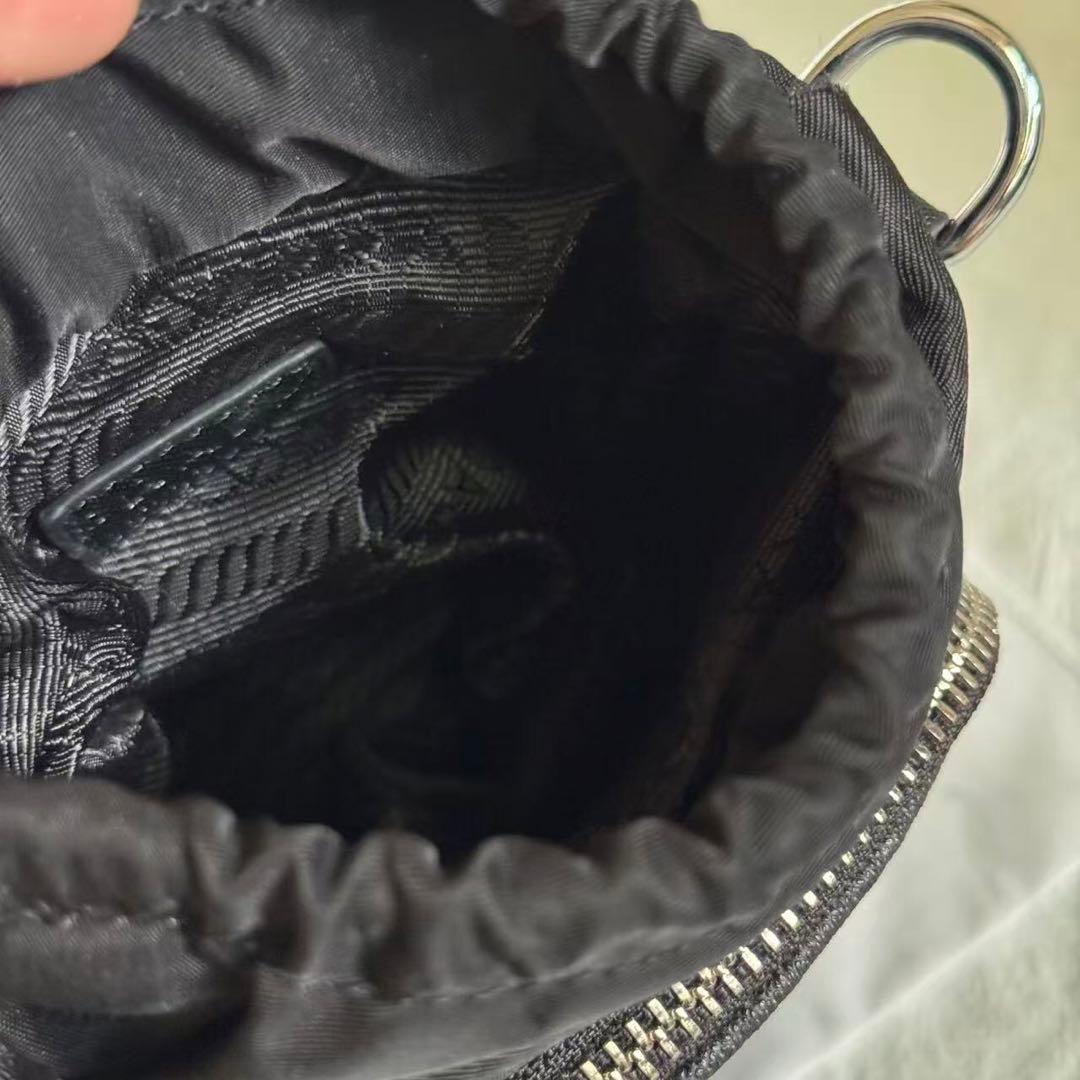 ノベルティ ナイロン ショルダーバッグ ブラック 未使用