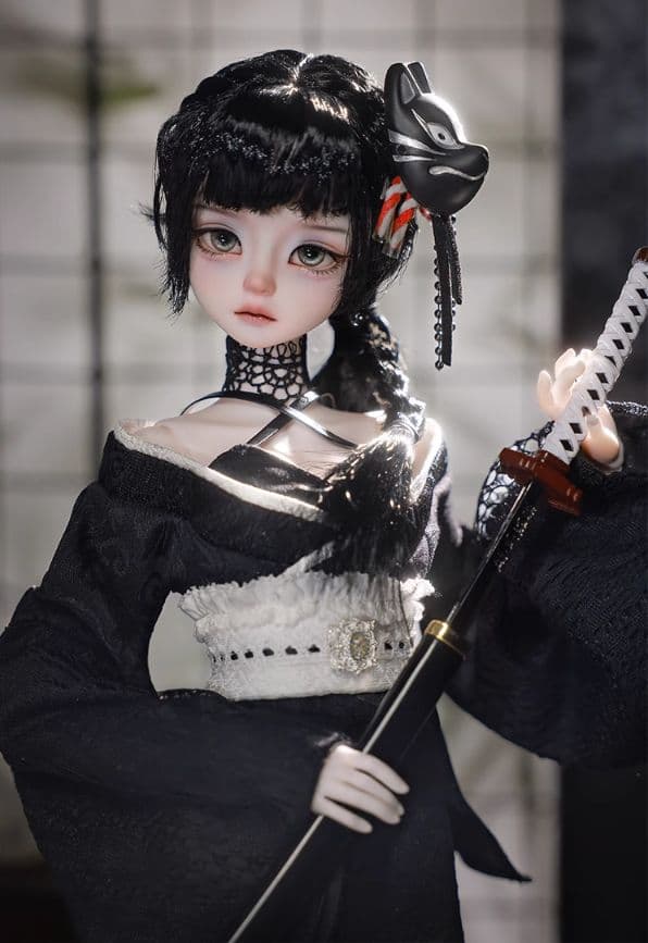 AX122 BJD 1/4 ドール本体 Keiko 球体関節人形 ハンドメイド