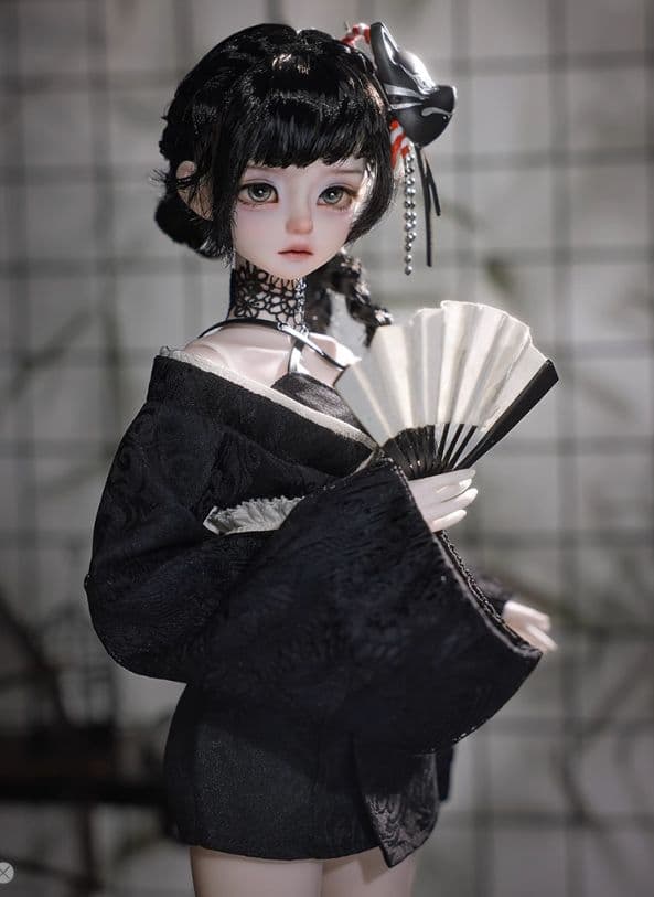 AX122 BJD 1/4 ドール本体 Keiko 球体関節人形 ハンドメイド