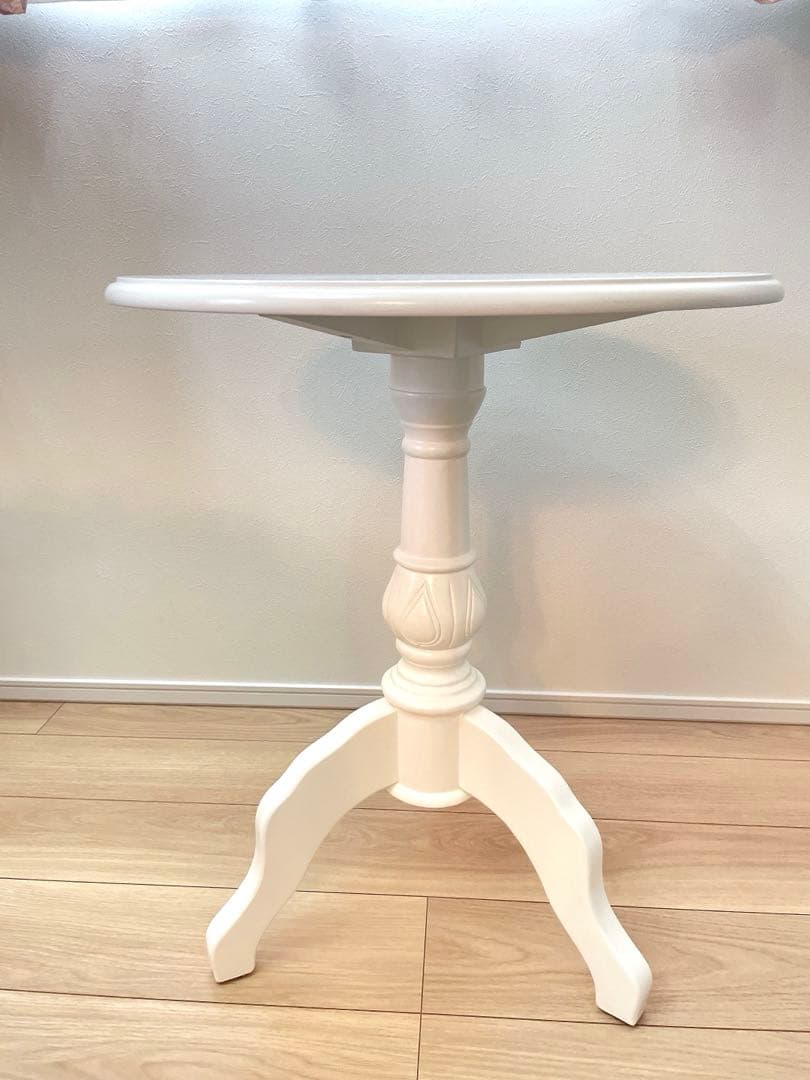 白家具★カフェテーブル★ティーテーブル★サイドテーブル