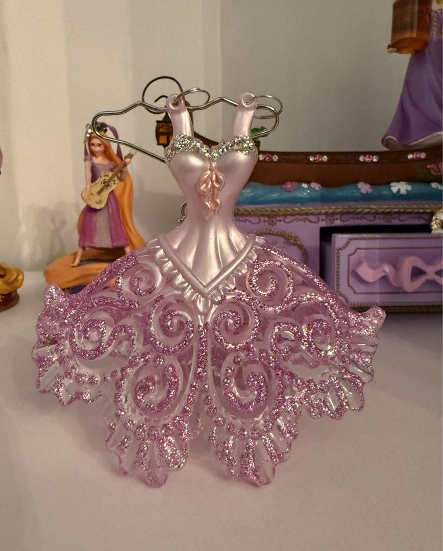 ディズニー　ラプンツェル　オーナメント　フィギュア　セット