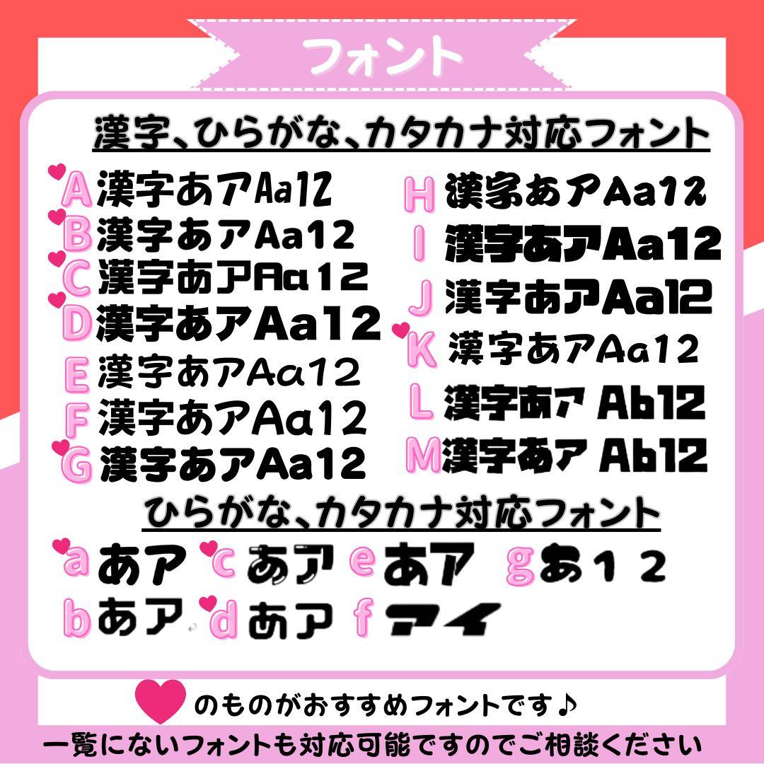 ネームボード うちわ文字 連結文字パネル うちわ屋さん オーダー