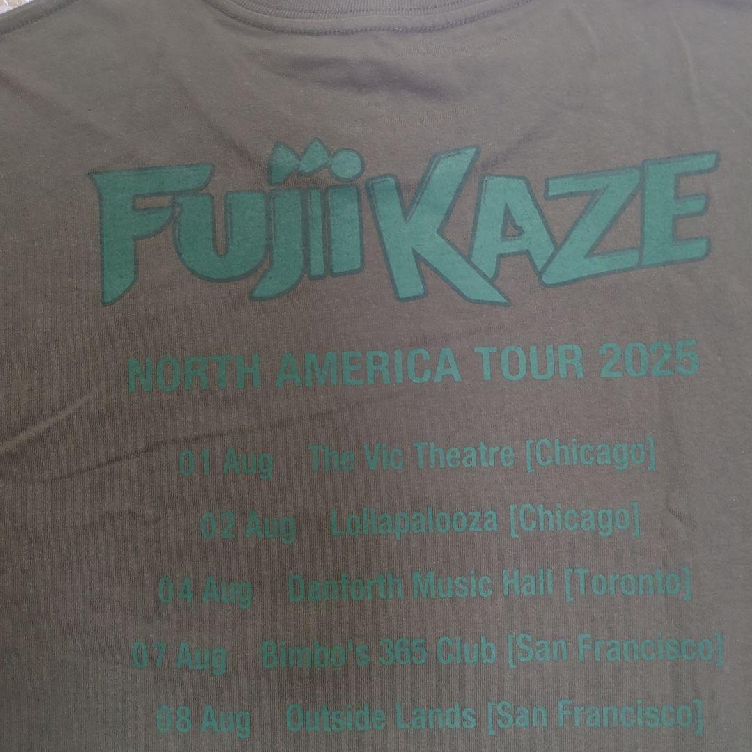 ミニー❣️ FujiiKaze2025NATourポテチTシャツグリーンL