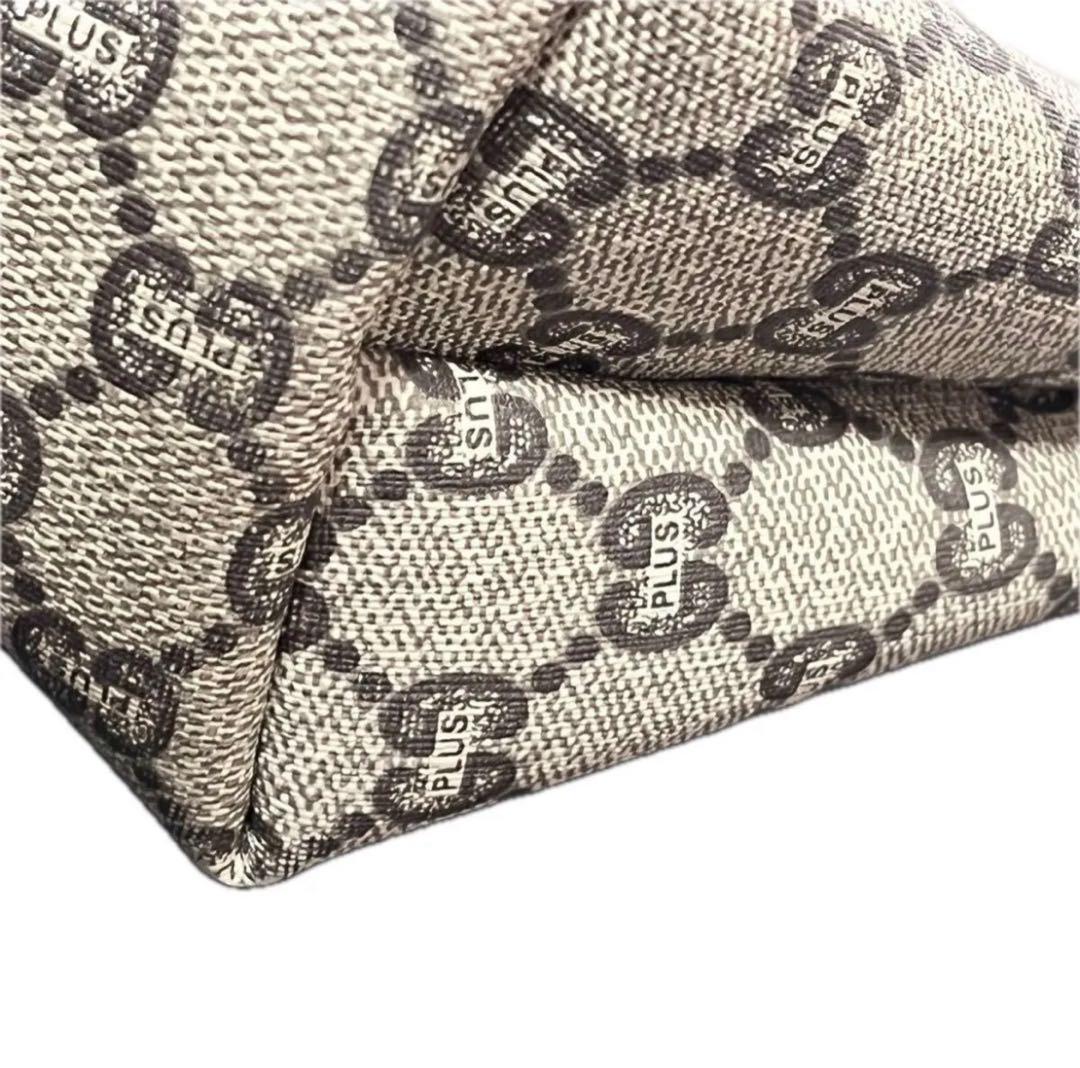 グッチ　グッチプラス　トートバッグ　シェリーライン　オールドグッチ　レア　gg