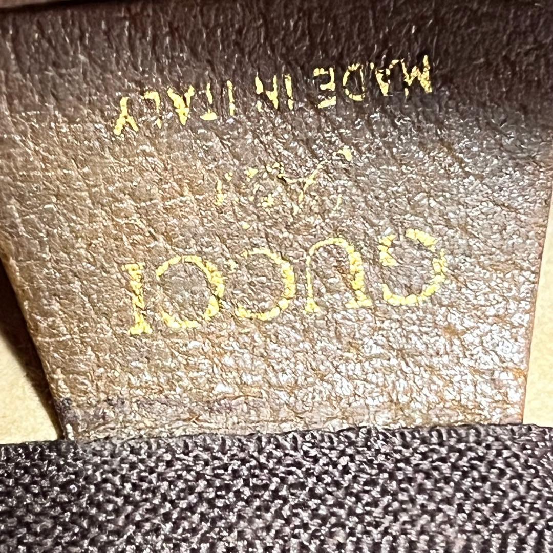 グッチ　グッチプラス　トートバッグ　シェリーライン　オールドグッチ　レア　gg