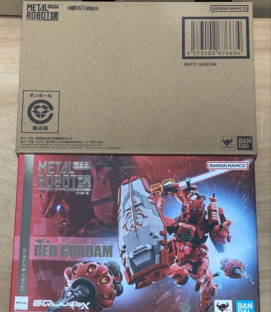 メタルロボット魂 赤いガンダム 白いガンダム 機動戦士ガンダムジークアクス 新品