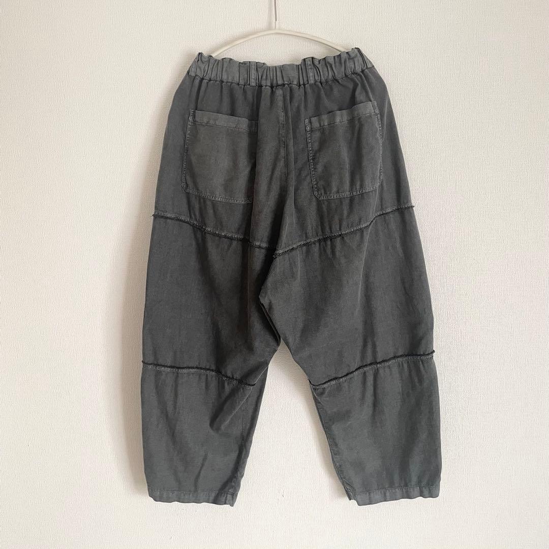 mittan 竹パンツ　炭