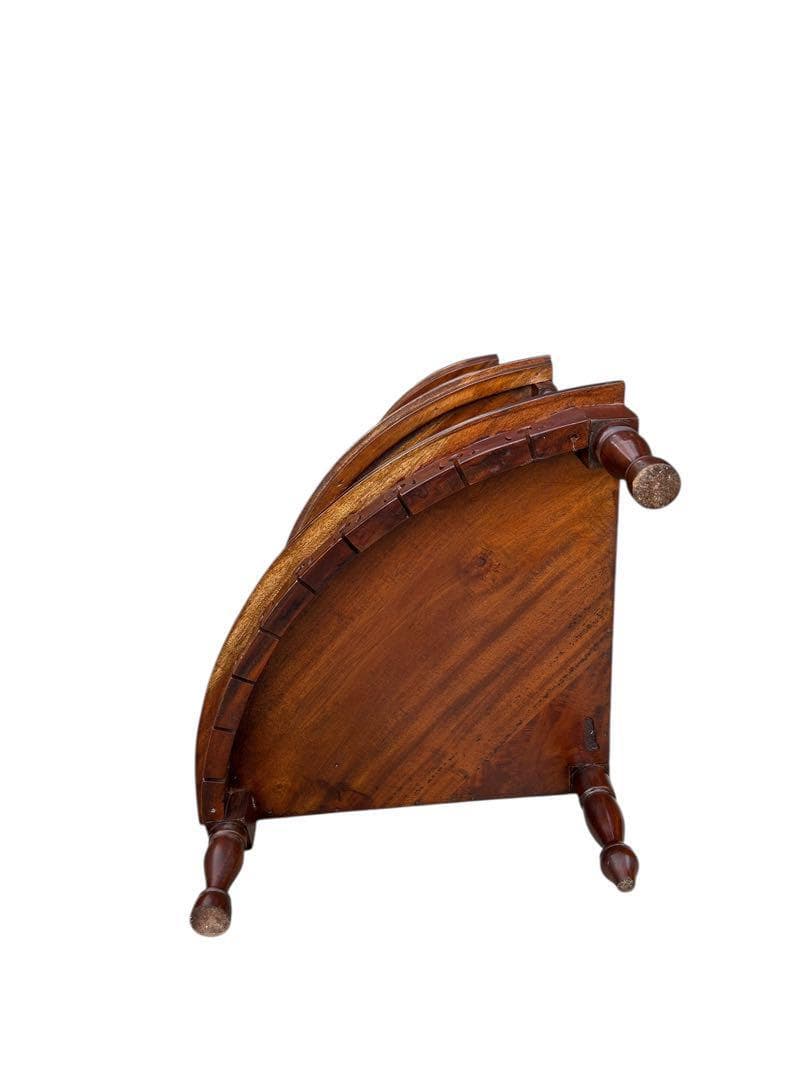 5段 コーナーシェルフ ヴィンテージウッド