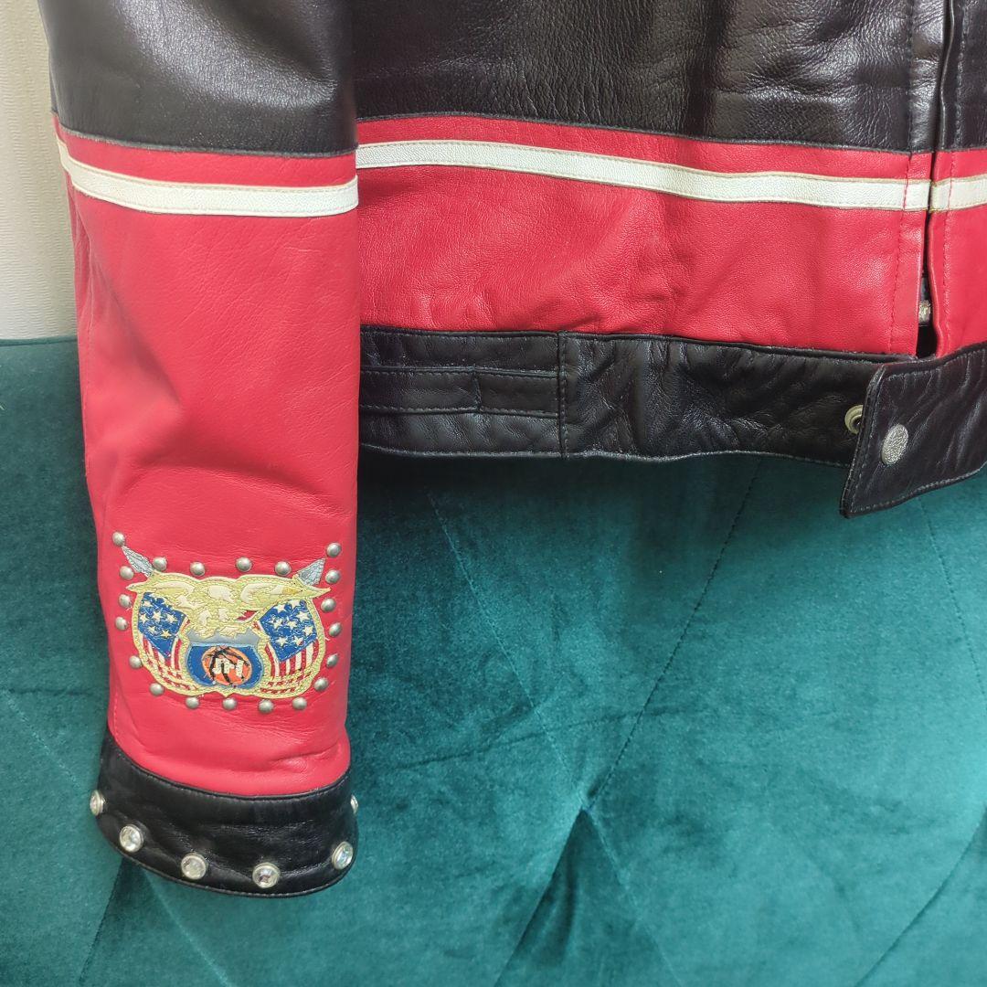 【レア】シカゴブルズ レザージャケット　ジェフハミルトン