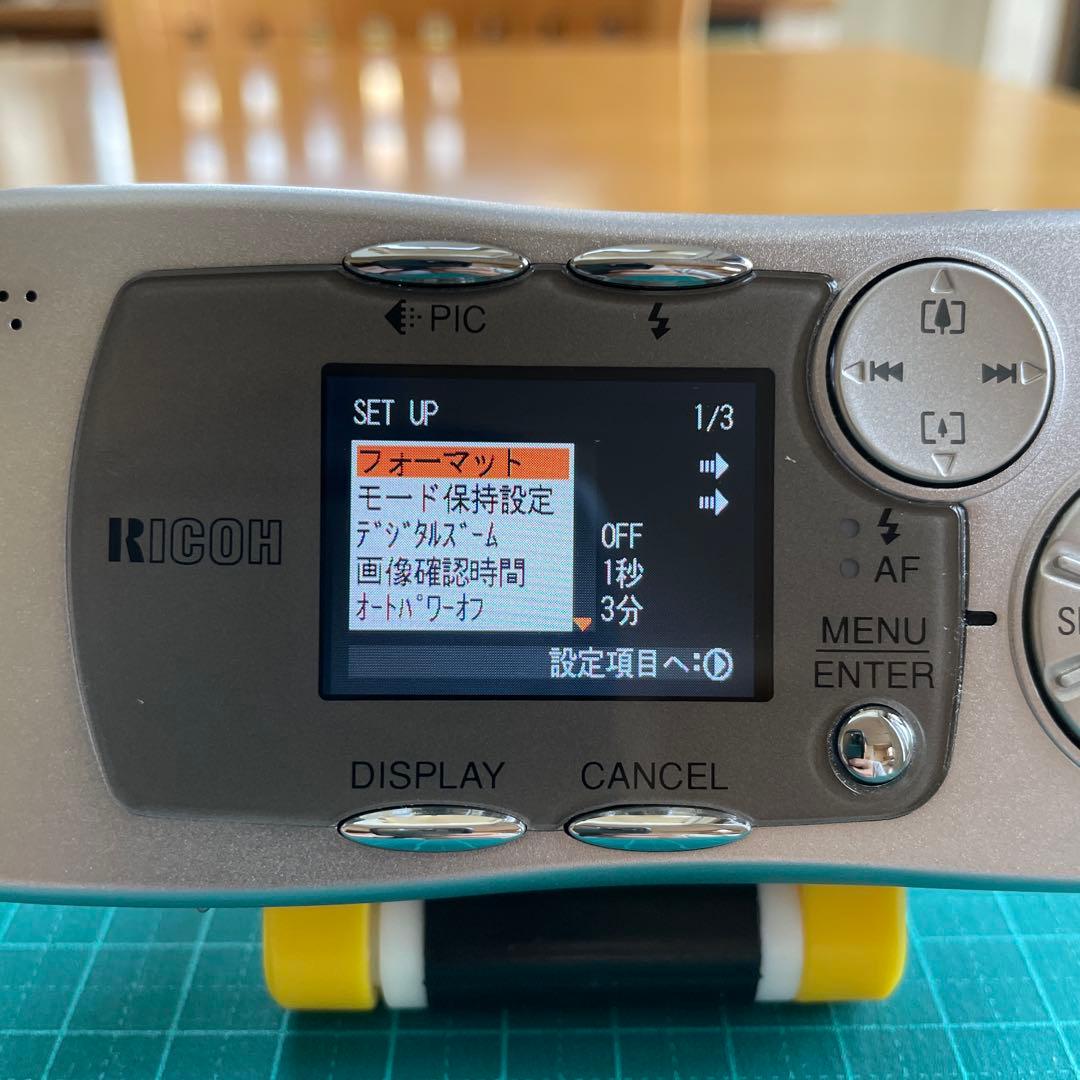 【コレクター必見！激レア！訳あり動作品】RICOH Caplio RR10