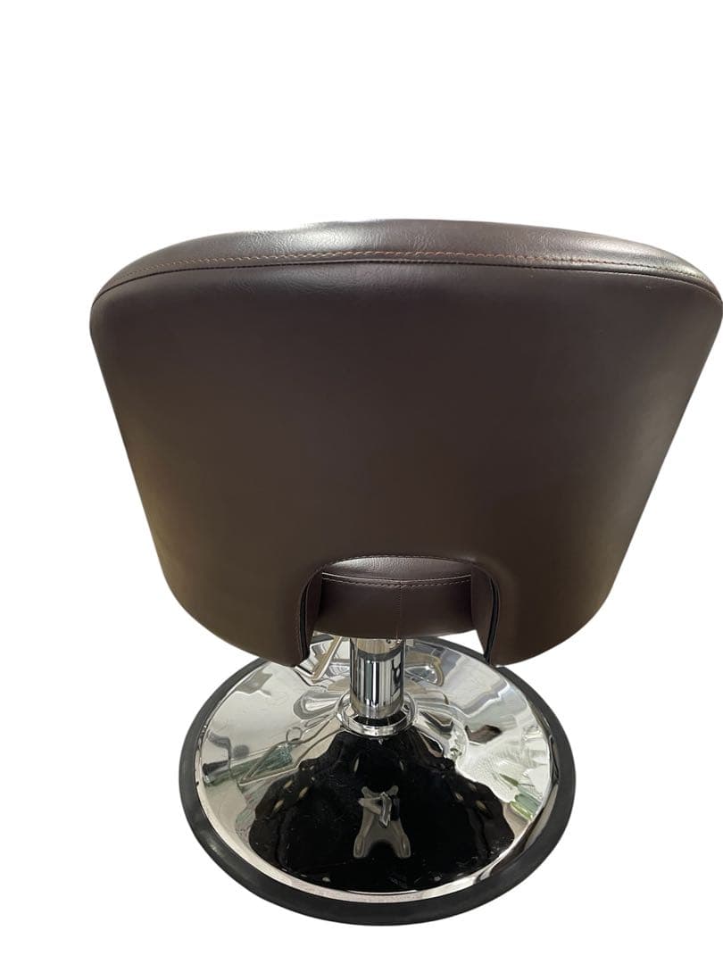 ブラウン ハイバック回転チェア