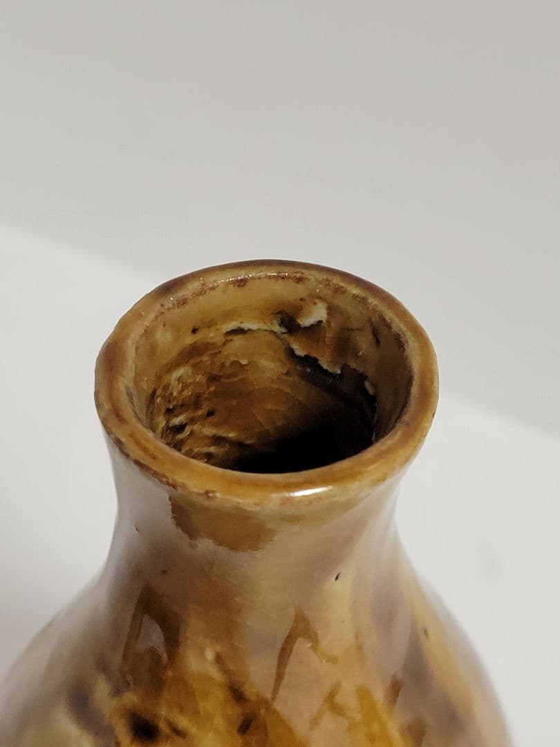 萬古焼　徳利　人見洞永　酒器　大黒様　縁起物　骨董品　アンティーク