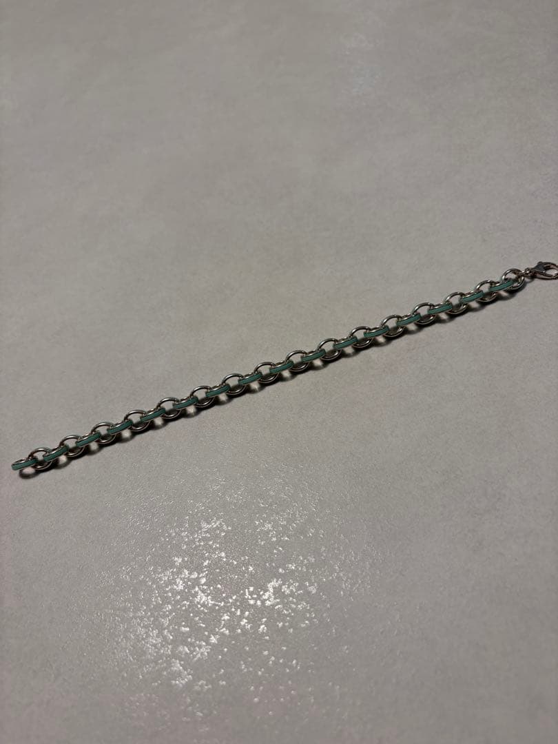 Tiffany & Co. ドイツ製 エナメル　ドーナツリンク　ブレスレット