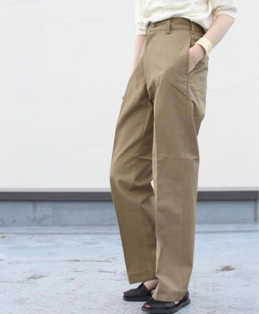 シンゾーン　ハイウエストチノパンツ