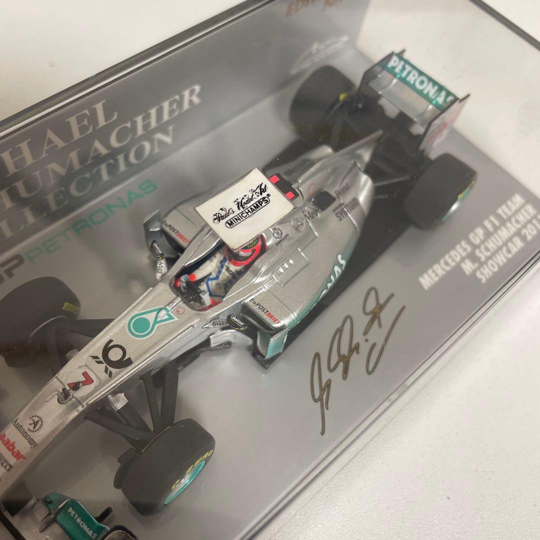 ミニチャンプス 1/43メルセデスGP W02 シューマッハ