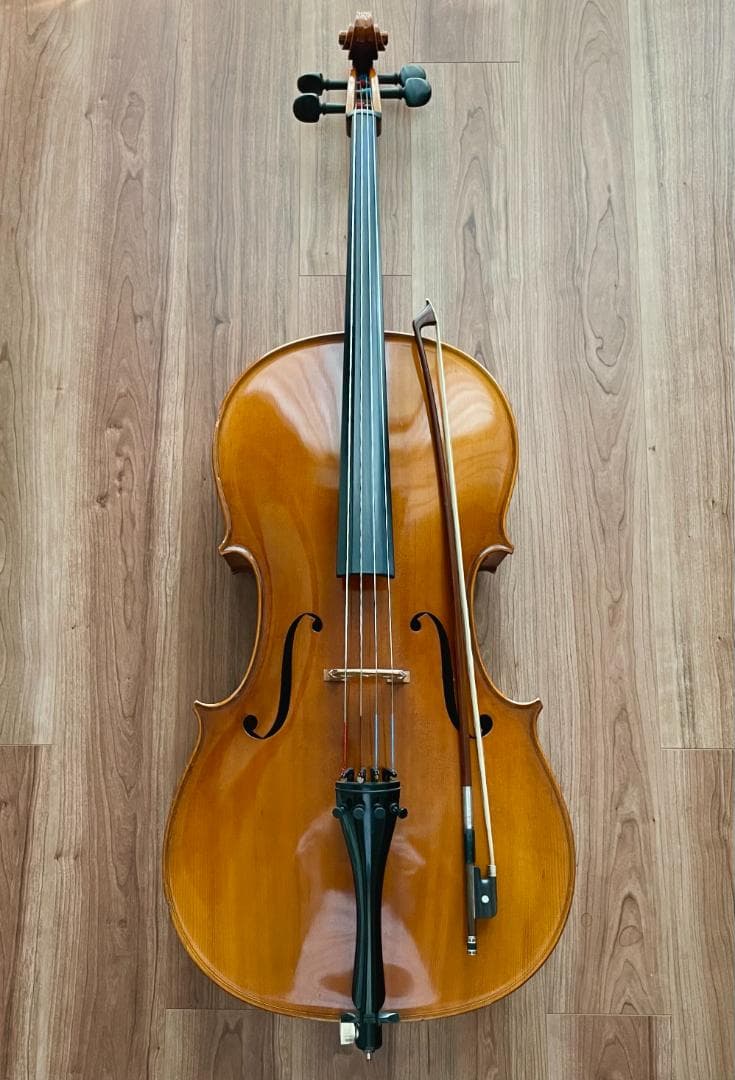 チェロ（Karl Höfner）と弓（Johs.O.Paulus）のセット