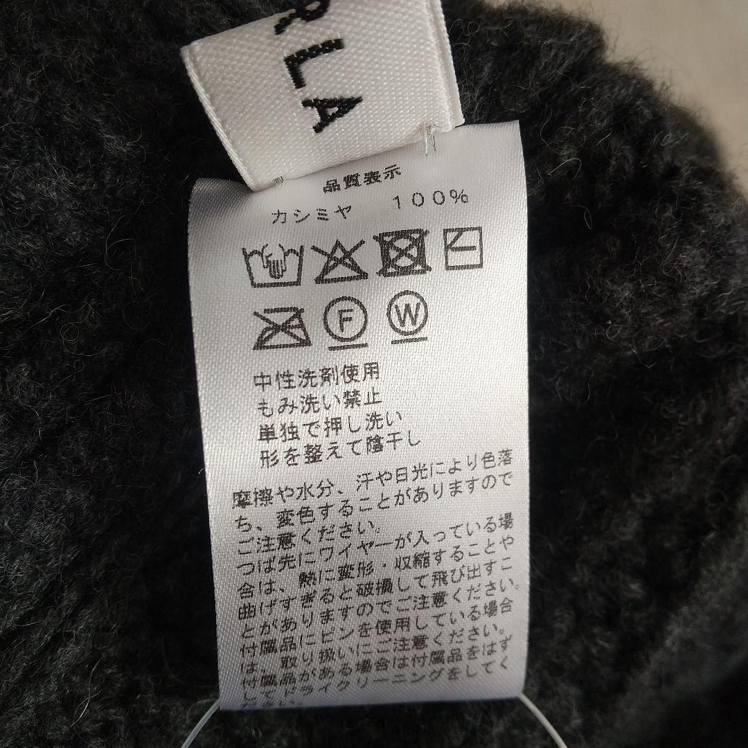 フルラ ニット帽 ニット帽子 洗えるカシミヤ