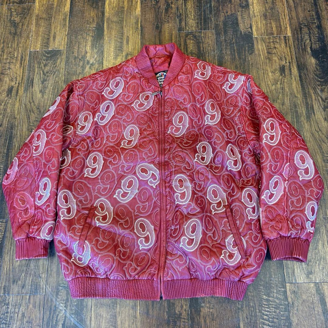 gino green global 00sレザージャケット