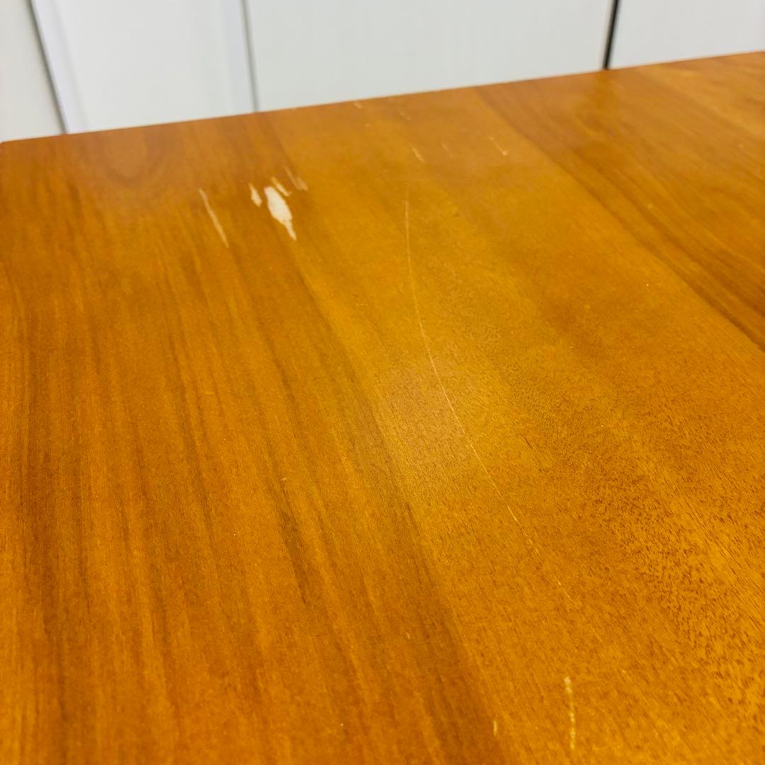 【希少】横浜ダニエル 樺材 ナイト テーブル サイド 引出し 飾り台 ①