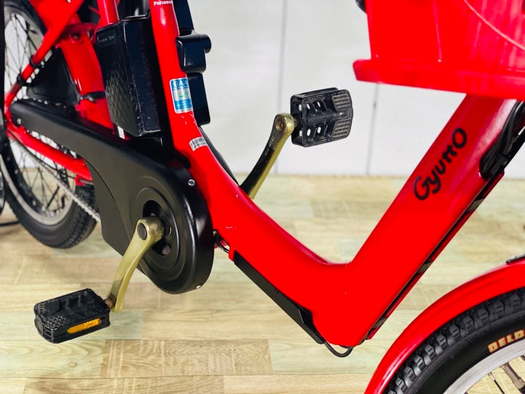 2663パナソニック16アンペア 20インチ子供乗せ電動アシスト自転車