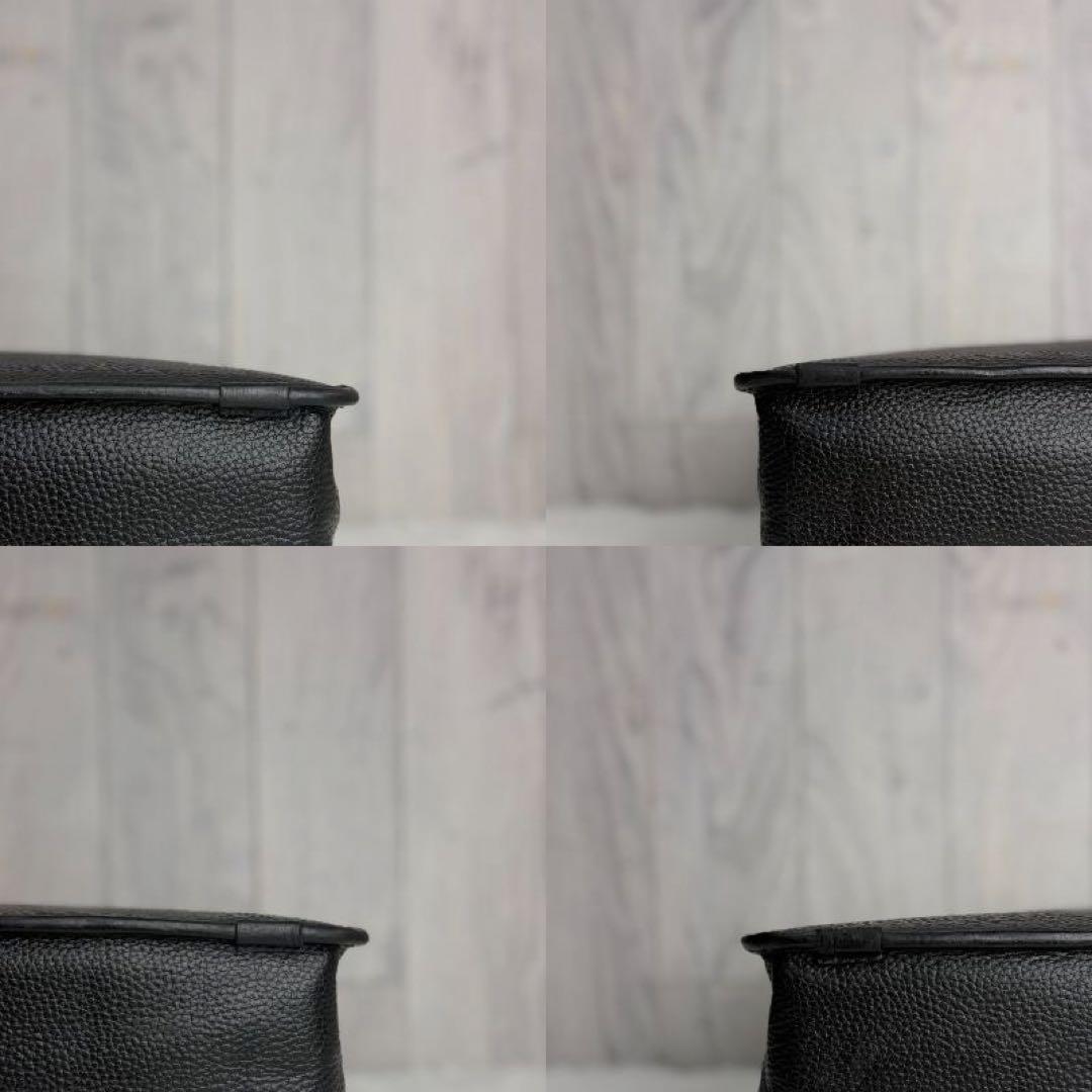 美品♡A4可♡HushTug ハッシュタグ ボックス レザー ビジネスバッグ