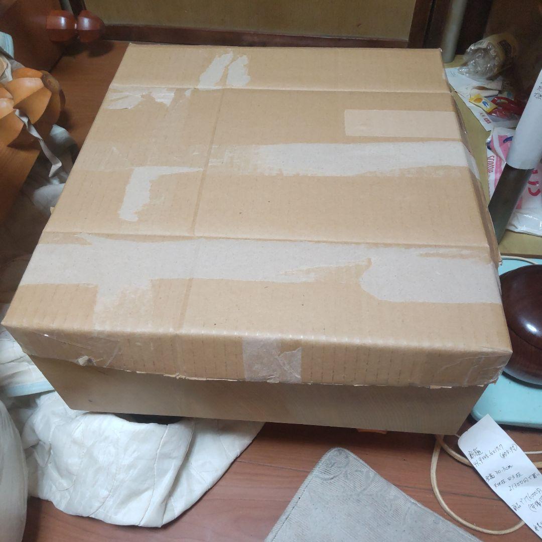 豪厚！新榧(新かや)六寸盤　天地柾　四方柾　簡易カバー付き