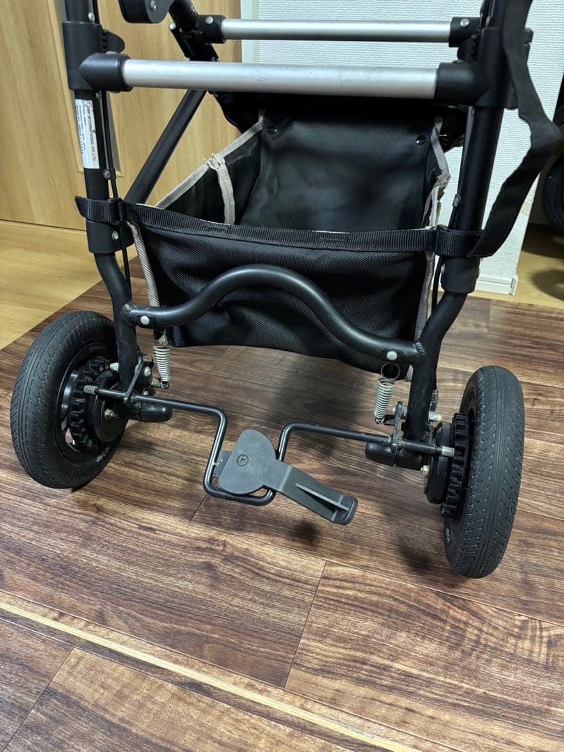 エアバギー フレームブレーキ付き 合皮レザーエスプレッソ色