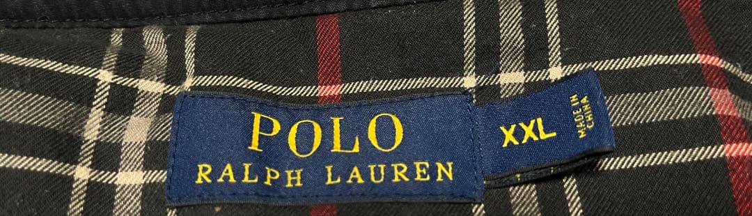 ラルフローレン　スイングトップ　ナイロンジャケット　ジャンパー　XXL ブラック