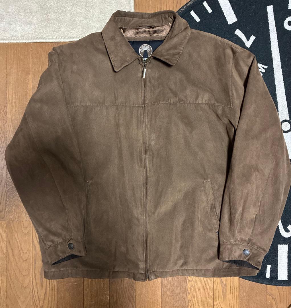 WEATHERPROOF スウィングトップ スウェード XL ブラウン 90s